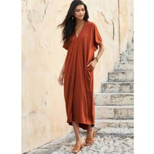 Peruvian Thebes Dress in Paprika XS/S